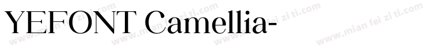 YEFONT Camellia字体转换
